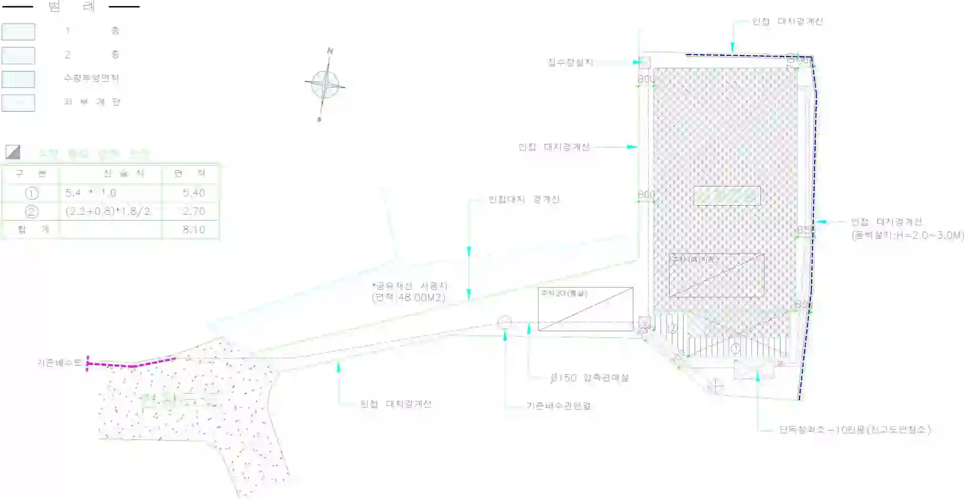 노양리 132-17 배치도 이미지